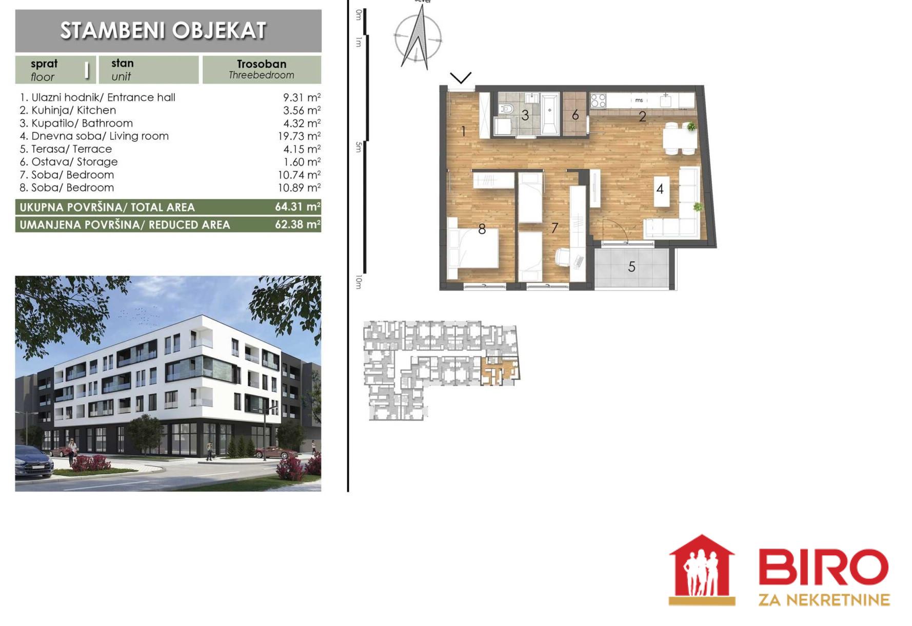 stan NOVI SAD - SALAJKA - 1011481