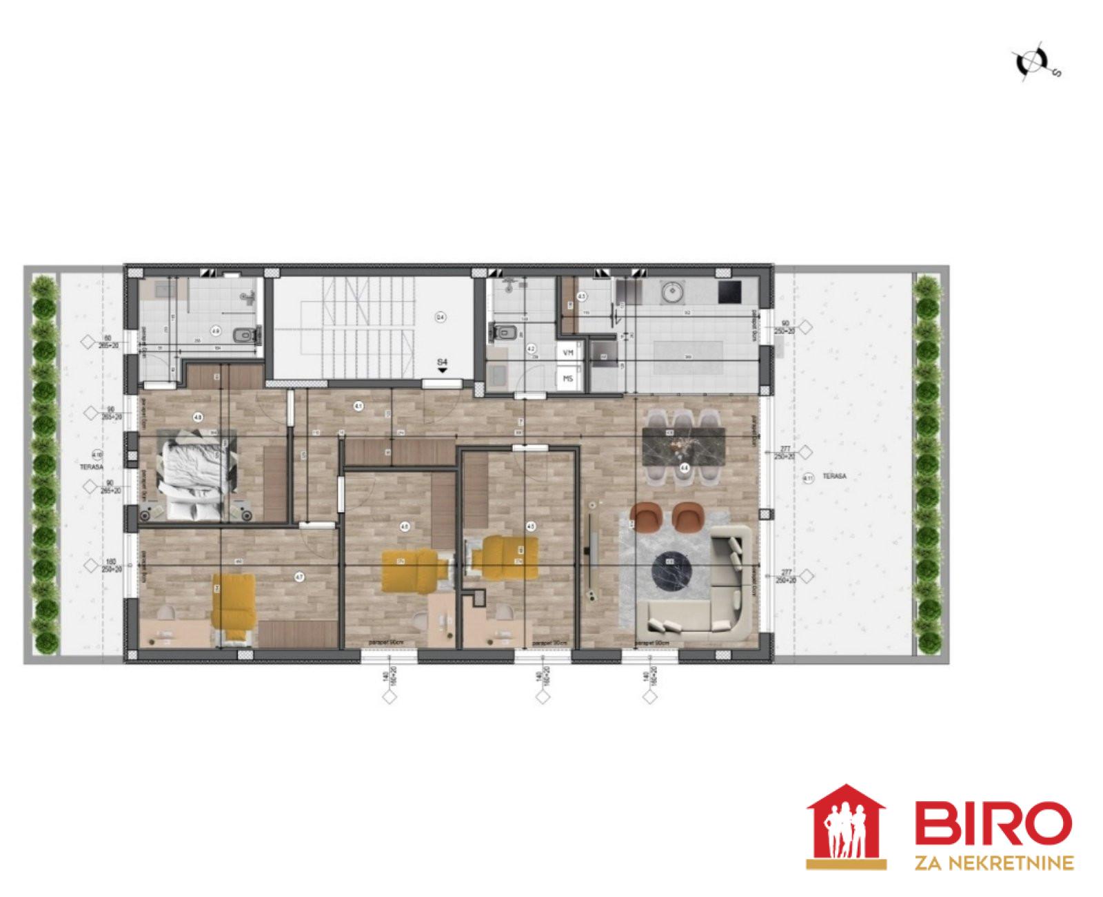 stan NOVI SAD - BULEVAR EVROPE - 1011544