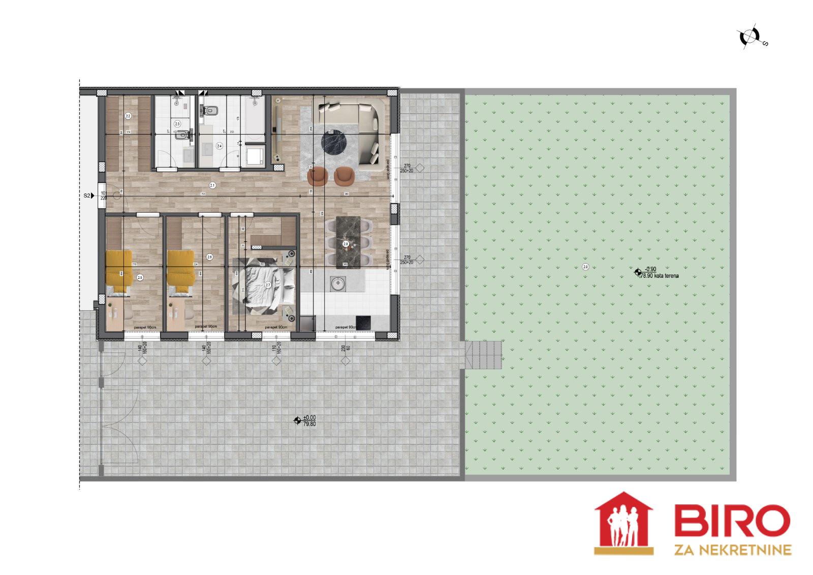 stan NOVI SAD - BULEVAR EVROPE - 1011545