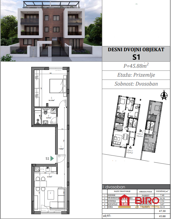 stan NOVI SAD - TELEP - 1011823