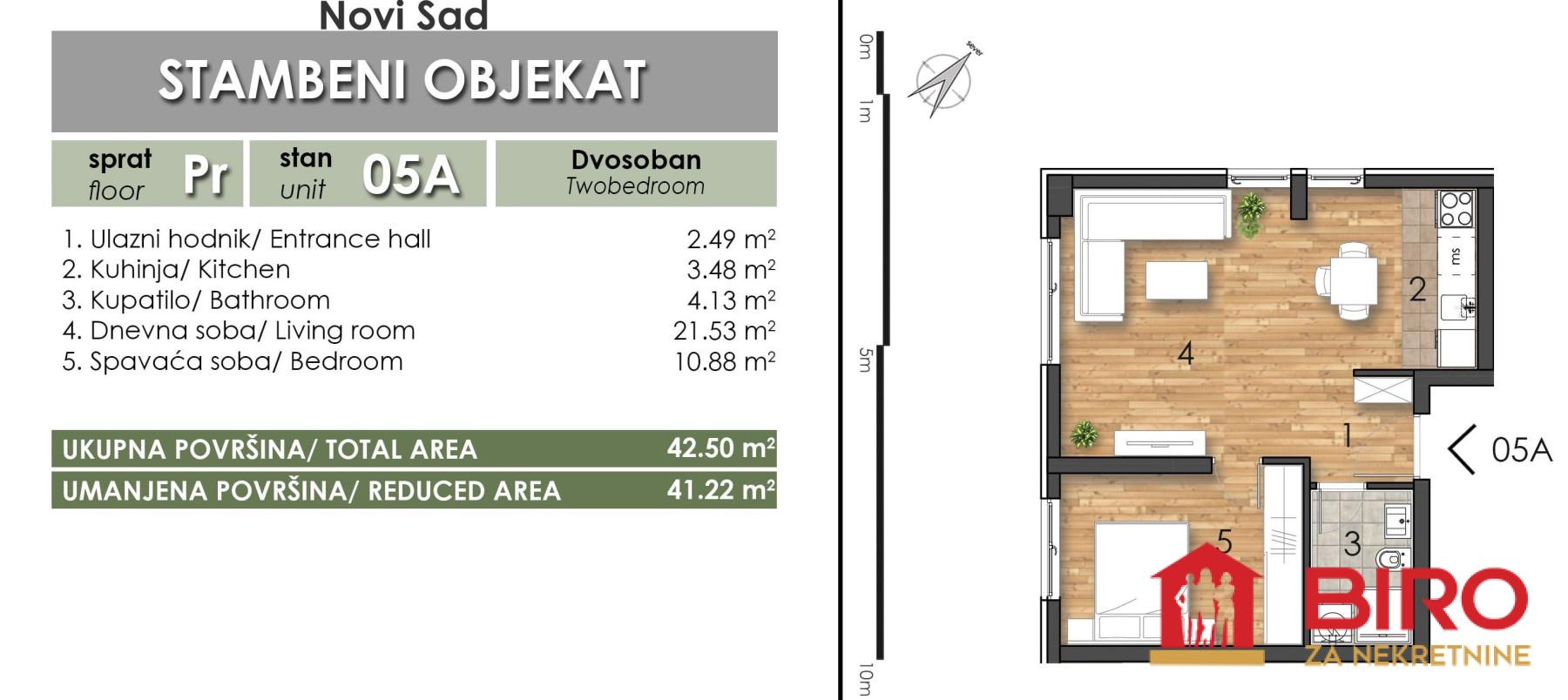 stan NOVI SAD - TELEP - 1012011