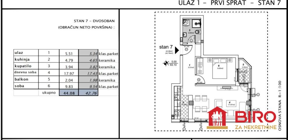 stan NOVI SAD - TELEP - 1012356