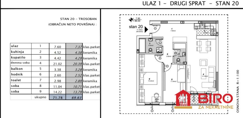 stan NOVI SAD - TELEP - 1012362